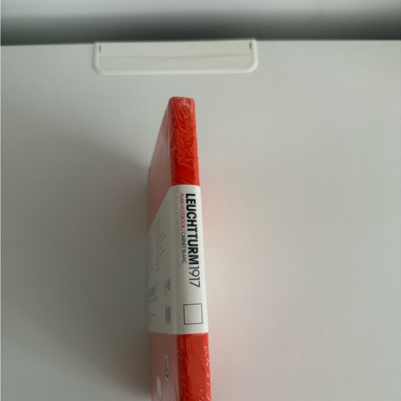 Leuchtturm Orange Journal Blank, Large
Size: 5.75” x 8.25” - Picture 3 of 4